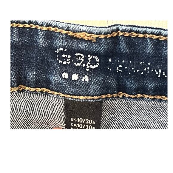 The Gap Tapered Blue Jeans Womans 10 - Picture 3 of 3